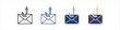 © Topicons07 - Phishing Icon Set Multiple Style Collection