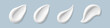 © Vector_Artist - Cosmetic smears of creamy texture isolated on blue background. Set of cosmetic cream swatches. Cosmetic skin care product. Vector realistic illustration