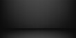 © Agung - Empty abstract black color studio room background, can use for background and product display simple abstract art