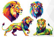 © Oky - I made a 3D illustration design vector with a lion icon