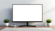 © Gon Hayasaka - 明るい部屋に空白の液晶ディスプレー