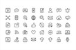 © ALI - Social Media and Messaging Line Icons for Mobile Apps, UI Dashboards and Online Interaction Tools
