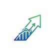 © jaka - Upward Trend - A Visual Representation of Growth and Progress.