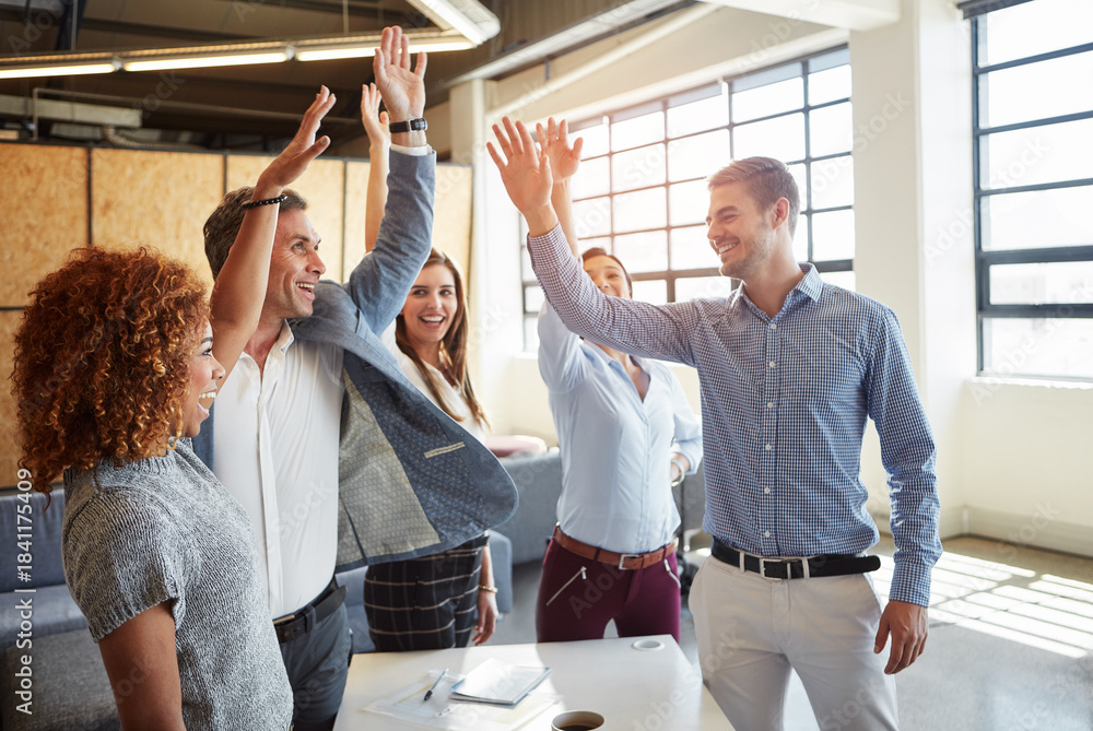 Real Estate Business: A Complete Guide to Starting, Growing, and Succeeding in 2026 27 Smile, business and people cheering in office for good news, real ...