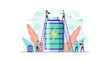 © ainun - Empowering sustainable solutions team collaboration to boost energy and innovation, driving towards a fully charged future with efficient technologies