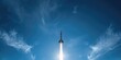 © AkuAku - Missile in flight against a clear sky, aerospace safety and missile testing procedures