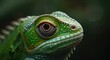 © vxnaghiyev - Close up of an eye reptile highlighting intricate eye details and scales, suitable for educational or biological backgrounds