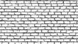 © The Illustraitor - Seamless texture pattern of stone brick wall outline drawing bricks and stones walls fence textures Architectural Drawings Vector black and white