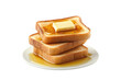 © Amzad - Buttery Toast Stack with Sweet Syrup Clipart Isolated on Transparent Background