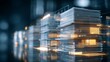 © TensorSpark - Stack of document file on server room background symbolizing enterprise content management ecm compliance audit and secure record governance.