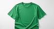 © sujan - Green t shirt on white background