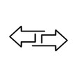 © mdkalam - Opposite direction arrows indicating conflict or dilemma