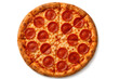 © PNG Kingdom  - Pepperoni pizza with rich tomato sauce, mozzarella cheese, and crispy crust, a popular italian-american food