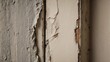 © Artha - Close up of peeling paint on old wall, texture and decay.