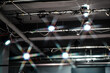 © hakofac - 劇場やイベント会場の天井に吊られた光る照明演出／Hanging lights on theater ceiling