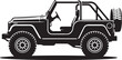 © Ranaart - Jeep silhouette vector design