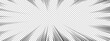 © Rina Antipina - Bright comic scene background with radial motion lines, manga energy rays and sunlight burst effect. Radial speed sun bg enhances tension and focus in anime or dynamic compositions.