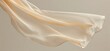 © abstract - 柔らかな風になびくベージュの透明な生地