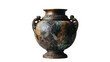 © M - Antique handmade ancient Greek clay vase or ceramic jug, an isolated traditional brown earthenware pottery object