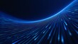 © vectorartix - Futuristic Blue Abstract Technology Background with Glowing Digital Data Light Wave
