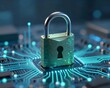 © Suparto - Futuristic electronic hardware protection using secure encrypted data connection technology