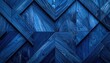 © zulie - Abstract Blue Wood Pattern with Geometric Chevron Design.