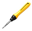 © iPNG - High-Quality Yellow Hand Tool with Black Grip on Transparent Background