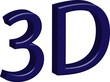 © Ayesha - 3d blue letter a