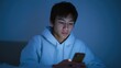 © grooveisintheheart - Japanese minor is using social media: severe addiction to gadgets among children. Should media apps be restricted?