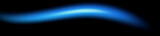 Grainy minimal glowing blue blur gradient wave on black background