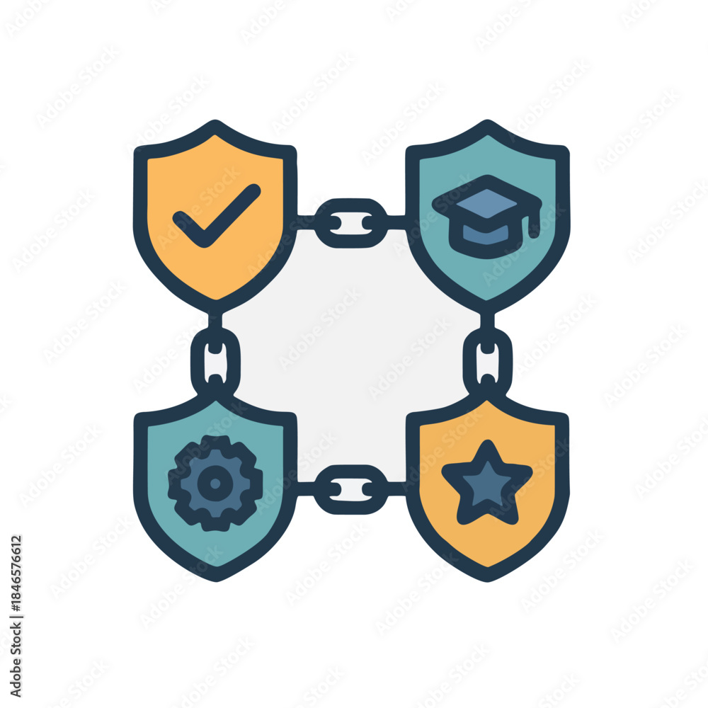 Icon "Micro-Credentials / Digital Badges" - Digital badges (not ...