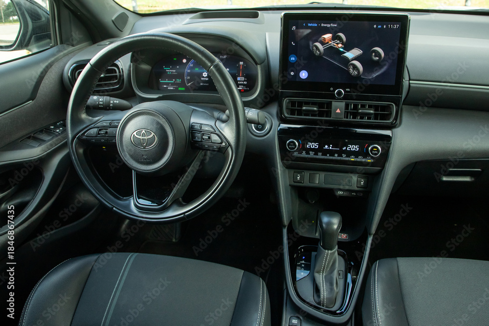 Toyota Yaris Cross is a hybrid subcompact crossover SUV. It has unique ...