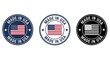 © Siam - Made in usa label with american flag