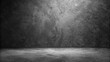 © Hanna - black wall texture for background, dark concrete or cement floor old black with elegant vintage distressed grunge texture and dark gray charcoal color paint