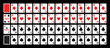 © volyk - Poker set with isolated cards. Poker playing cards, full deck