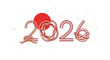 © Adil - 2026 year Japanese knotting decoration celebratory design with sun symbol