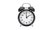 © santri - Alarm Clock Showing 2:00 Time on White Background