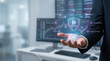 © newlifestock - Capital protection concept with ai investment strategy to minimize loss and secure financial assets in business environment
