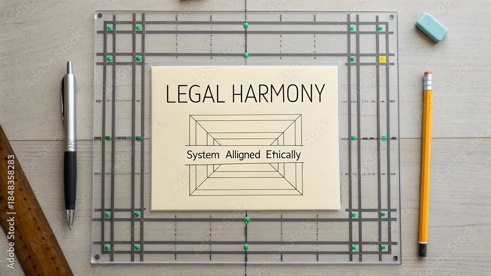Legal Harmony Concept Illustrating System Alignment for Ethical ...