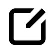 © Icons - User Edit Square Icon Vector Illustration