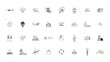 © MdSomun - Simple line icons representing ecology, environment, and nature concepts