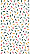© Rokaiya - Colorful Abstract Design: A vibrant abstract composition with an array of curved lines and dots, creating a dynamic and eye-catching visual.