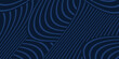 © riski - 3D modern line wave curve abstract presentation background blue. eps 10.