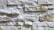 © Thiago - A close-up view of a detailed stone wall with textured layers and various shades and shapes. The wall's rugged surface evokes a sense of solidity and history, hinting at the passage of time