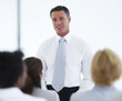 © CoreVisuals - Seminar academic university institute education learning classroom study course lecturer teacher student audience speak lecture lesson presentation talk answer teaching people adult hall room