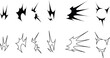 © Hanan - Comic style shock and explosion burst collection vector Illustration.