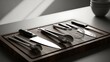 © Miah - Culinary Tool Flat Lay with Natural Shadows