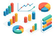 © Alan - Isometric business data visualization charts