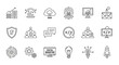 © kadal - Set of vector line icons representing business, strategy, and digital marketing concepts