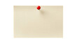 ©  Studio Png - Blank note pinned to white background
